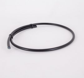 vapor - racing Stainless Steel Braided PTFE With Black PVC
